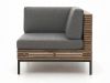ROUGH-D hoek loungeset 5-delig 6-zits