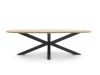 Tierra Outdoor Liv/ROUGH-Y Ellips 240cm dining tuinset 7-delig stapelbaar