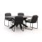 Bellagio Arsa/Induno Ellips 200cm dining tuinset 5-delig