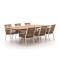 Manifesto Rivola/Induno Deens Ovaal 240cm dining tuinset 7-delig