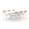 Bellagio Roma/Pavello 180cm dining tuinset 7-delig uitschuifbaar