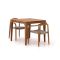 Bellagio Berbaro/Bruca 90cm dining tuinset 3-delig stapelbaar