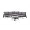 Tierra Outdoor Musone hoek loungeset 4-delig 5-zits