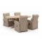 Intenso Mazzano/ROUGH-Y Ellips 200cm dining tuinset 5-delig verstelbaar