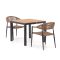 Manifesto Belpasso/Fidenza 90cm dining tuinset 3-delig stapelbaar