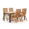 Sunyard Veronica/Linosa 180cm dining tuinset 5-delig verstelbaar