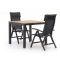 Bellagio Lugo/Fidenza 90cm dining tuinset 3-delig