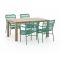 Intenso Parma/ROUGH-S 160cm dining tuinset 5-delig