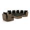 ROUGH-B hoek loungeset 6-delig
