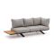 SUNS Stockholm lounge tuinbank 3-zits hoekelement 255cm