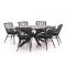 Intenso Asti/Fidenza ovaal 220cm dining tuinset 7-delig