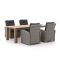 Intenso Mazzano/ROUGH-X 240cm lounge-dining tuinset 5-delig verstelbaar