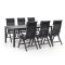 Bellagio Lugo/Menzano 220cm dining tuinset 7-delig