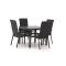 Bellagio Avio/Fidenza 90cm dining tuinset 5-delig stapelbaar