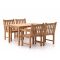 Sunyard Wales/Liverpool 145cm dining tuinset 5-delig