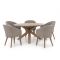Intenso Tropea/ROUGH-Y ø150cm dining tuinset 6-delig