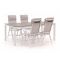 Bellagio Avenza/Fidenza 183cm dining tuinset 5-delig verstelbaar