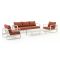 Forza Liri stoel-bank loungeset 4-delig