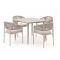Bellagio Panaro/Sora 90cm dining tuinset 5-delig stapelbaar