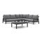 Tierra Outdoor Musone/Flip-Up hoek loungeset 5-delig 6-zits
