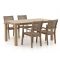 ROUGH-Batang Rope/ROUGH-X 200cm dining tuinset 5-delig stapelbaar