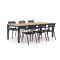 Forza Vico/Fidenza 220cm dining tuinset 7-delig stapalbaar