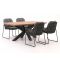 Tierra Outdoor Rivera/Induno Deens Ovaal 180cm dining tuinset 5-delig