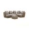 ROUGH-B hoek loungeset 5-delig
