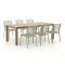 Apple Bee Hawaii/ROUGH-S 220cm dining tuinset 7-delig stapelbaar