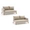 Bellagio Esenta loungemodule linkerarm + rechterarm 167cm