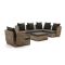 ROUGH-B hoek loungeset 6-delig