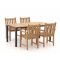 Sunyard Wales/Linosa 180cm dining tuinset 5-delig