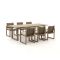 Apple Bee Antigua 240cm dining tuinset 7-delig