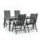 Bellagio Lugo/Fidenza 183cm dining tuinset 5-delig verstelbaar