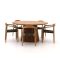 Bellagio Berbaro/Santa Severina ø150cm dining tuinset 6-delig stapelbaar