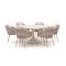 SUNS Nappa/Nova ø170cm dining tuinset 7-delig