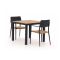 Bellagio Cino/Fidenza 90cm dining tuinset 3-delig stapelbaar