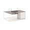 Cosidesign Line lounge vuurtafel 120x80x47cm