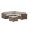 ROUGH-C hoek loungeset 4-delig