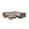 ROUGH-D hoek loungeset 4-delig