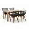 Intenso Variano/ROUGH-S 160cm dining tuinset 5-delig