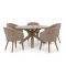 Intenso Tropea/ROUGH-Y ø150cm dining tuinset 6-delig