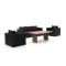 Forza Giotto/ROUGH-L 160cm dining loungeset 4 delig