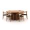 Bellagio Berbaro/Santa Severina ø180cm dining tuinset 7-delig stapelbaar