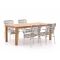 Intenso Parma/Oxford 200cm dining tuinset 5-delig