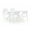 Bellagio Fondo/Moresco 160cm dining tuinset 5-delig stapelbaar