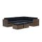 ROUGH-C hoek loungeset 6-delig