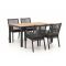 Manifesto Rivola/Fidenza 160cm dining tuinset 5-delig