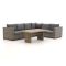 Forza Giotto/ROUGH-L hoek loungeset 3-delig rechts