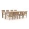 ROUGH-S 300cm dining tuinset 9-delig stapelbaar